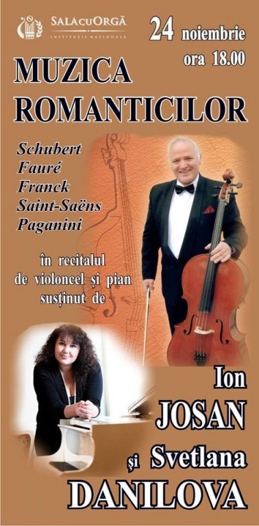 RECITAL DE VIOLONCEL ȘI PIAN