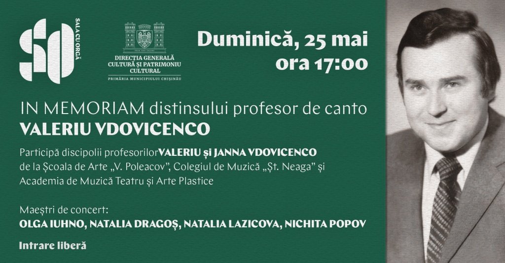 IN MEMORIAM - VALERIU VDOVICENCO