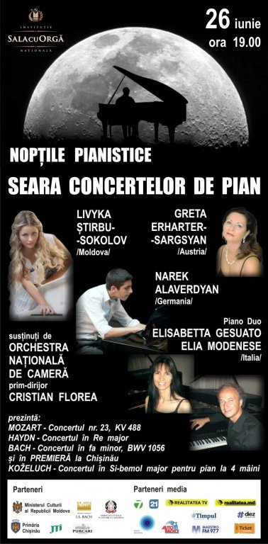 SEARA CONCERTELOR DE PIAN