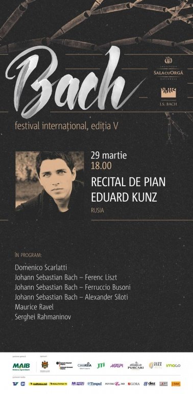 EDUARD KUNZ, RECITAL DE PIAN /Rusia/