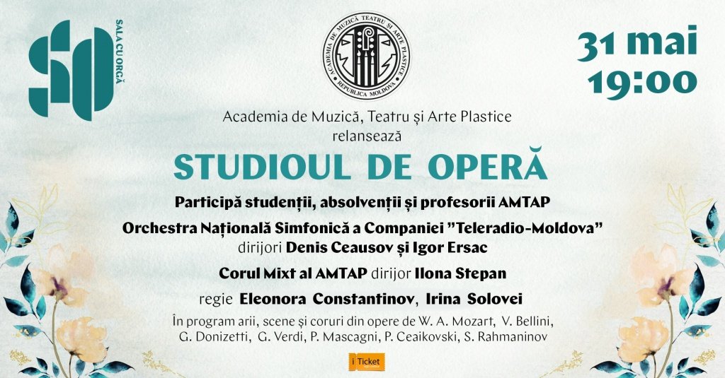 RELANSAREA STUDIOULUI DE OPERĂ
