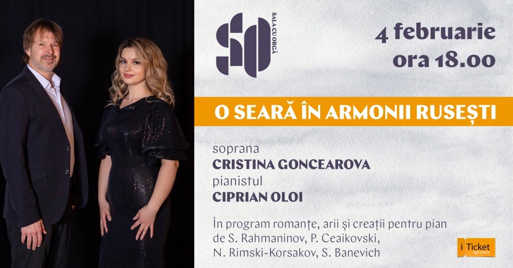 O SEARĂ ÎN ARMONII RUSEȘTI