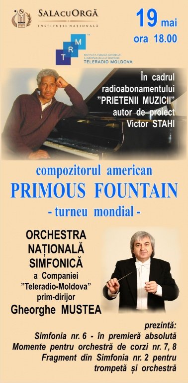 PRIMUS FOUNTAIN - turneu mondial al compozitorului american