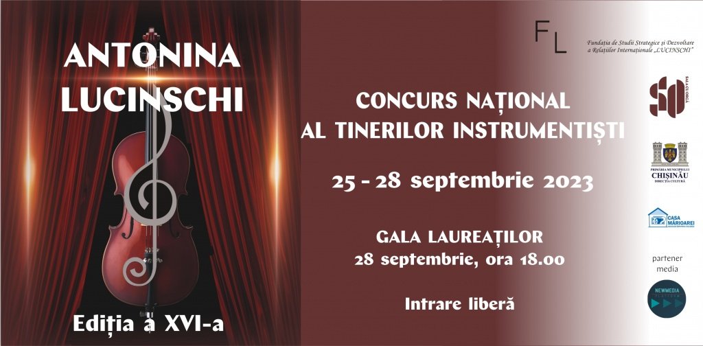 DESCHIDEREA CONCURSULUI ”ANTONINA LUCINSCHI”