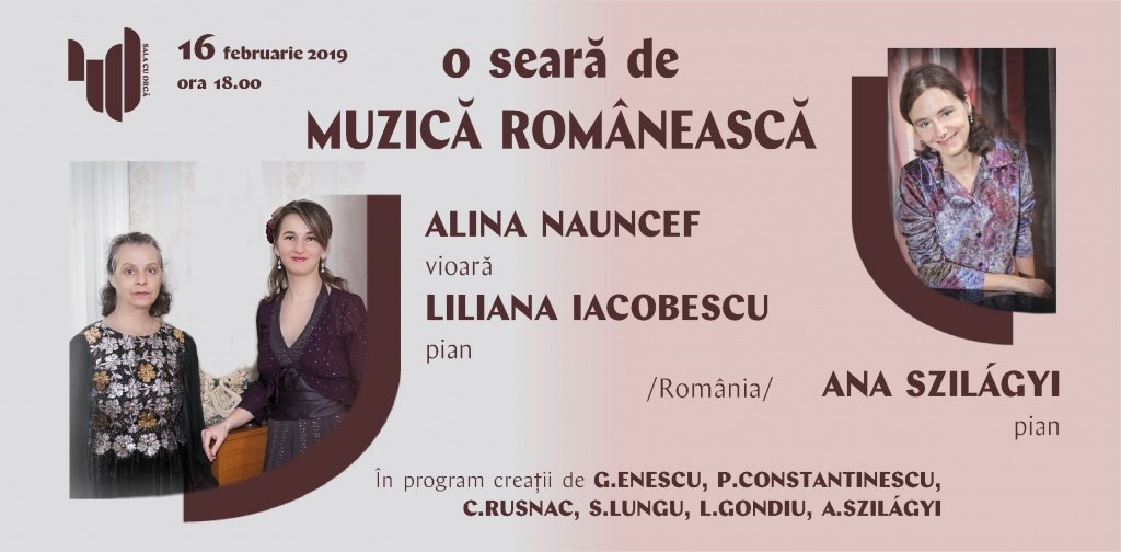 RECITAL DE MUZICĂ ROMÂNEASCĂ