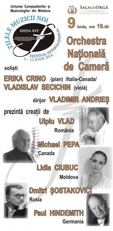 ZILELE MUZICII NOI, ediția XXV