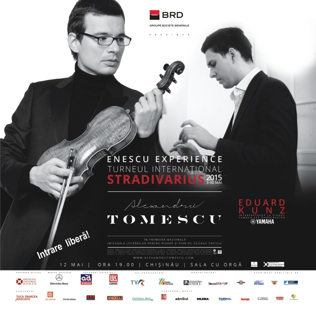 TURNEUL STRADIVARIUS – ENESCU EXPERIENCE