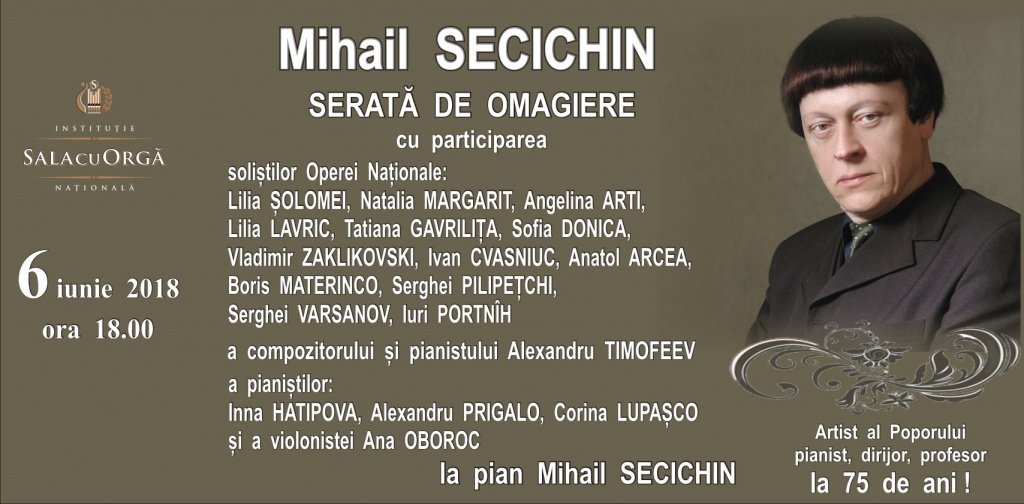 MIHAIL SECICHIN la 75 de ani !