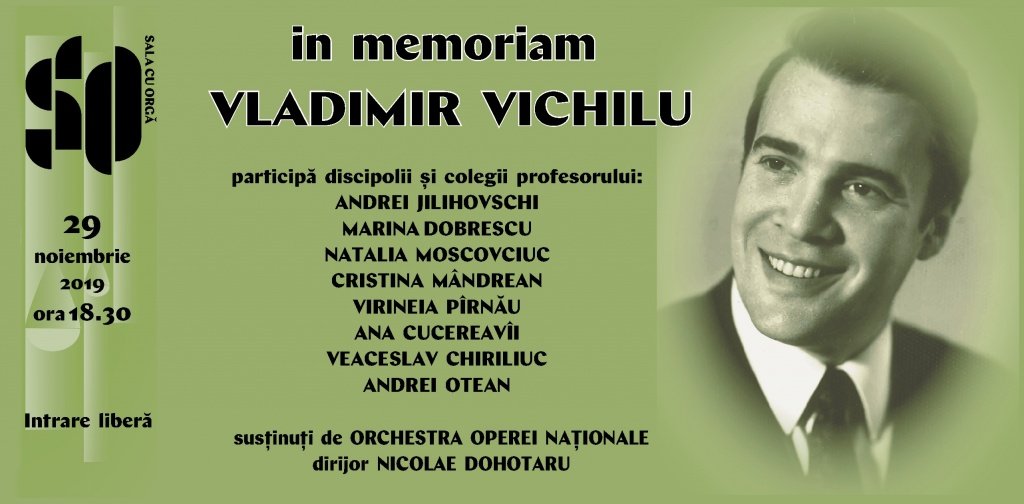 IN MEMORIAM - VLADIMIR VICHILU