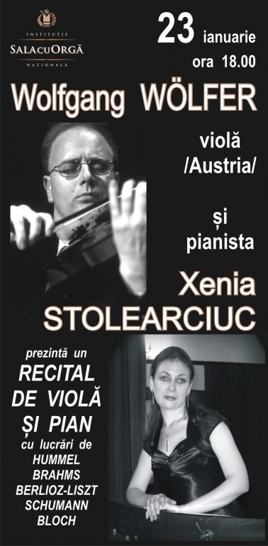 RECITAL DE VIOLĂ ȘI PIAN