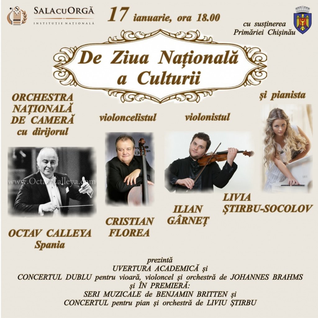 DE ZIUA NAȚIONALĂ A CULTURII